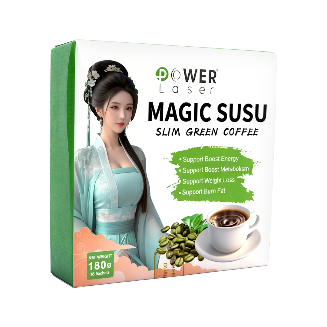POWER LASER MAGIC SUSU SLIM GREEN COFFEE-180G